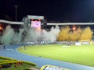 Foto: "Salida Vs Dep. Pereira" Barra: Artillería Verde Sur • Club: Deportes Quindío