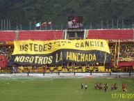 Foto: Barra: Avalancha Sur • Club: Deportivo Táchira • País: Venezuela