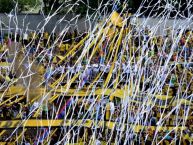 Foto: Barra: Avalancha Sur • Club: Deportivo Táchira • País: Venezuela