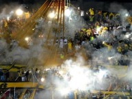 Foto: Barra: Avalancha Sur • Club: Deportivo Táchira • País: Venezuela