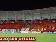 Foto: "Tapatribunas BRSC" Barra: Baron Rojo Sur • Club: América de Cáli