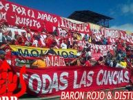 Foto: Barra: Baron Rojo Sur • Club: América de Cáli