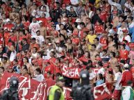 Foto: Barra: Baron Rojo Sur • Club: América de Cáli • País: Colombia