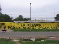 Foto: "La alegria por la que mi mundo gira" Barra: Barra Amsterdam • Club: Peñarol • País: Uruguay