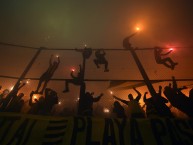 Foto: "vs Flamengo, copa libertadores, 26/09/2024" Barra: Barra Amsterdam • Club: Peñarol • País: Uruguay