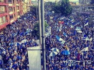 Foto: Barra: Blue Rain • Club: Millonarios