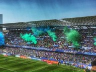 Foto: "Homenaje a Chapecoense" Barra: Boca del Pozo • Club: Emelec