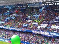 Foto: "Homenaje a Chapecoense" Barra: Boca del Pozo • Club: Emelec