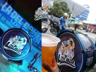 Foto: "Bombo BARRA BRAVA de la Faccion Los Panzer - La Del Boxeador" Barra: Boca del Pozo &bull; Club: Emelec