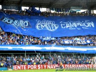 Foto: "Telón" Barra: Boca del Pozo • Club: Emelec