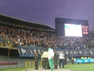 Foto: Barra: Comandos Azules • Club: Millonarios • País: Colombia