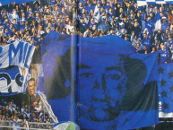 Foto: "Homenaje a Gonzalo Rodríguez Gacha, â€œEl Mexicanoâ€" Barra: Comandos Azules • Club: Millonarios