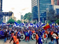 Foto: Barra: Comandos Azules • Club: Millonarios • País: Colombia