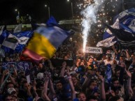 Foto: Barra: Comandos Azules • Club: Millonarios • País: Colombia