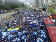 Foto: Barra: Comandos Azules • Club: Millonarios • País: Colombia