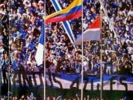 Foto: Barra: Comandos Azules • Club: Millonarios • País: Colombia