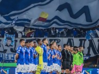 Foto: "Millonarios de Colombia" Barra: Comandos Azules • Club: Millonarios • País: Colombia