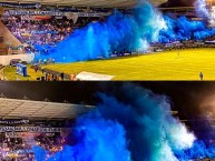 Foto: Barra: Comandos Azules • Club: Millonarios • País: Colombia