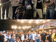 Foto: "Amistad Pavilhão 9 de Corinthians" Barra: Comandos Azules &bull; Club: Millonarios