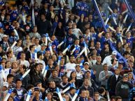 Foto: Barra: Comandos Azules • Club: Millonarios • País: Colombia