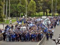 Foto: Barra: Comandos Azules • Club: Millonarios • País: Colombia