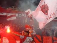 Foto: Barra: Diablos Rojos Tacna • Club: Coronel Bolognesi