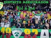 Foto: Barra: Distrito Asegurador • Club: La Equidad