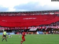 Foto: Barra: Disturbio Rojo Bogotá • Club: América de Cáli • País: Colombia