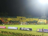 Foto: "TIFO AB" Barra: Fortaleza Leoparda Sur • Club: Atlético Bucaramanga • País: Colombia