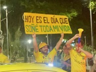 Foto: "HOY ES EL DÍA QUE SOÑÉ TODA MI VIDA" Barra: Fortaleza Leoparda Sur • Club: Atlético Bucaramanga • País: Colombia