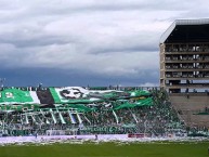 Foto: Barra: Frente Radical Verdiblanco • Club: Deportivo Cali • País: Colombia