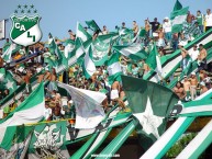 Foto: Barra: Frente Radical Verdiblanco • Club: Deportivo Cali • País: Colombia