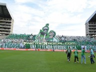 Foto: "Una leyenda verdiblanca" Barra: Frente Radical Verdiblanco • Club: Deportivo Cali