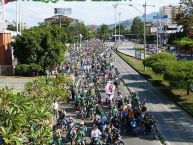 Foto: Barra: Frente Radical Verdiblanco • Club: Deportivo Cali • País: Colombia