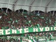 Foto: Barra: Frente Radical Verdiblanco • Club: Deportivo Cali • País: Colombia