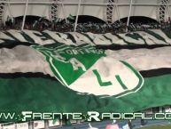 Foto: Barra: Frente Radical Verdiblanco • Club: Deportivo Cali • País: Colombia