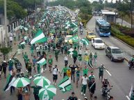 Foto: Barra: Frente Radical Verdiblanco • Club: Deportivo Cali