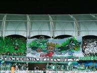 Foto: Barra: Frente Radical Verdiblanco • Club: Deportivo Cali • País: Colombia