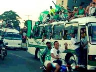 Foto: Barra: Frente Radical Verdiblanco • Club: Deportivo Cali • País: Colombia