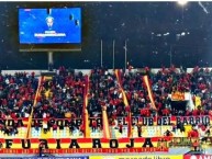 Foto: "Unión Española vs Once Caldas Copa Sudamericana" Barra: Fúria Roja • Club: Unión Española • País: Chile
