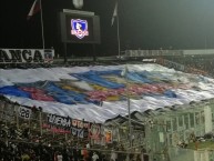 Foto: "ESTADIO MONUMENTAL Y LA GLORIOSA GARRA BLANCA" Barra: Garra Blanca • Club: Colo-Colo