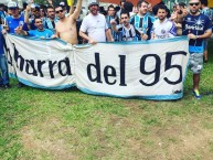 Foto: "La barra de Racing Club de Avellaneda presentes en el último superclasico brasileño" Barra: Geral do Grêmio • Club: Grêmio • País: Brasil