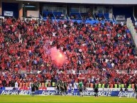 Foto: "invasión a puebla 2016" Barra: Guardia Roja • Club: Tiburones Rojos de Veracruz • País: México