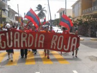 Foto: Barra: Guardia Roja • Club: Tiburones Rojos de Veracruz