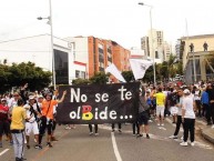 Foto: "Sos de la B" Barra: Holocausto Norte • Club: Once Caldas