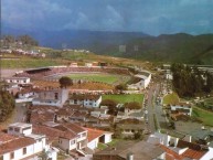 Foto: "Nuestro templo" Barra: Holocausto Norte • Club: Once Caldas