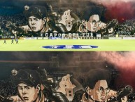 Foto: "CAPOS DEL EJE" Barra: Holocausto Norte &bull; Club: Once Caldas