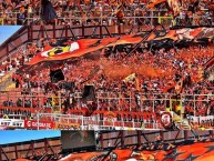 Foto: "Estadio Zorros Del Desierto, Calama, 2024" Barra: Huracan Naranja • Club: Cobreloa