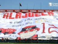 Foto: "NO ESTAMOS POR MOMENTOS, ESTAMOS PARA SIEMPRE" Barra: La 12 • Club: Alajuelense • País: Costa Rica