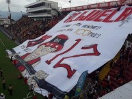 Foto: "NO ESTAMOS POR MOMENTOS, ESTAMOS PARA SIEMPRE" Barra: La 12 • Club: Alajuelense